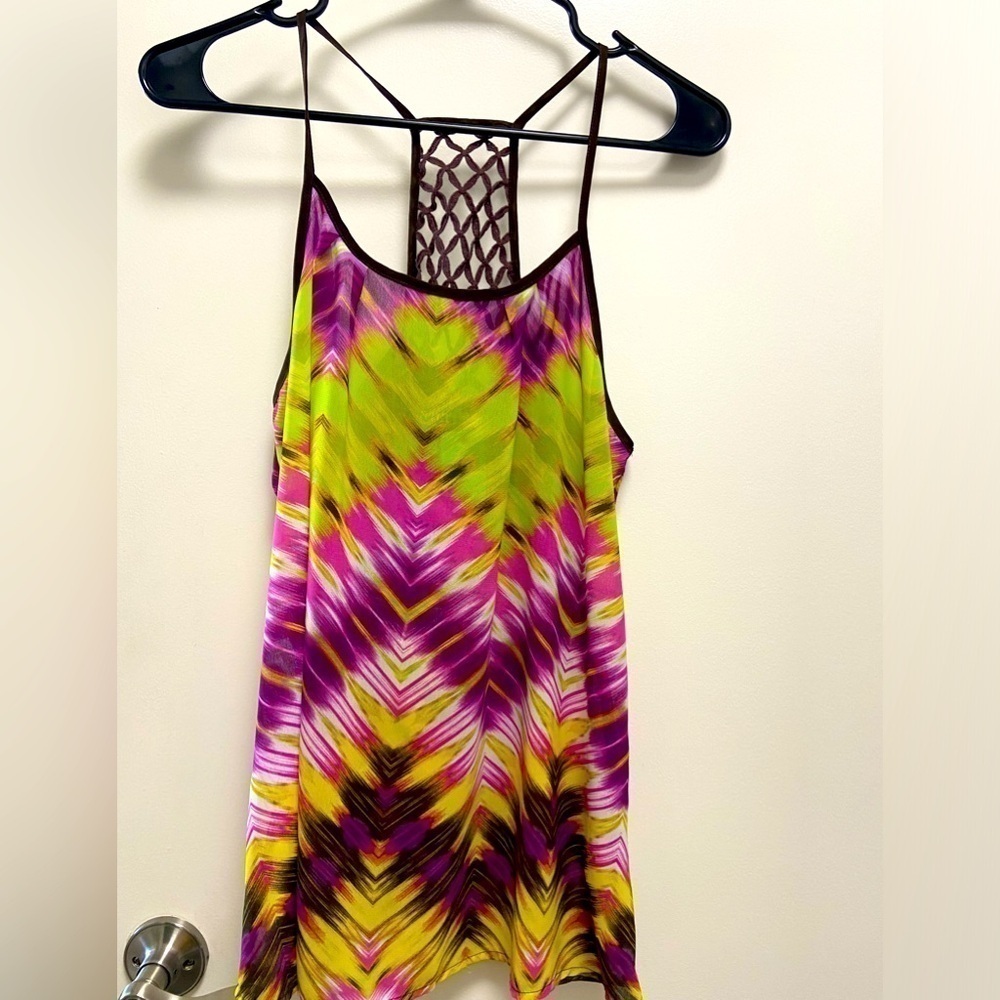 ANA Women's tank top boho style size large petite